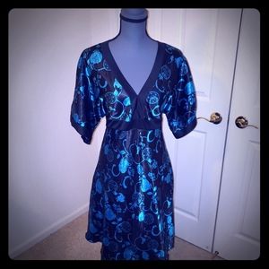 Deep V-neck Dress by She's Cool